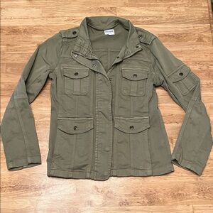 Kensie Green Utility Jacket